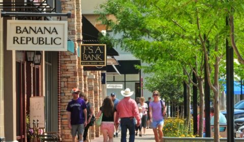 image of store fronts at Centerra