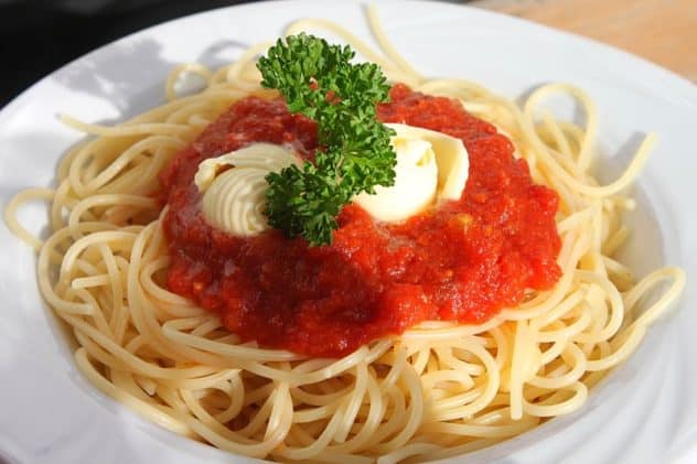 Image of Spaghetti al Pomodoro.