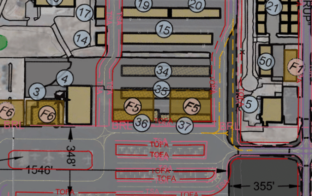 image of subject area from 2020 Airport Master Plan